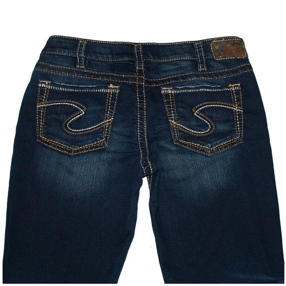 Silver Jeans - AIKO BOOTCUT Low-Rise Denim Jeans - SMD414 - (31X31) - Picture 10 of 15